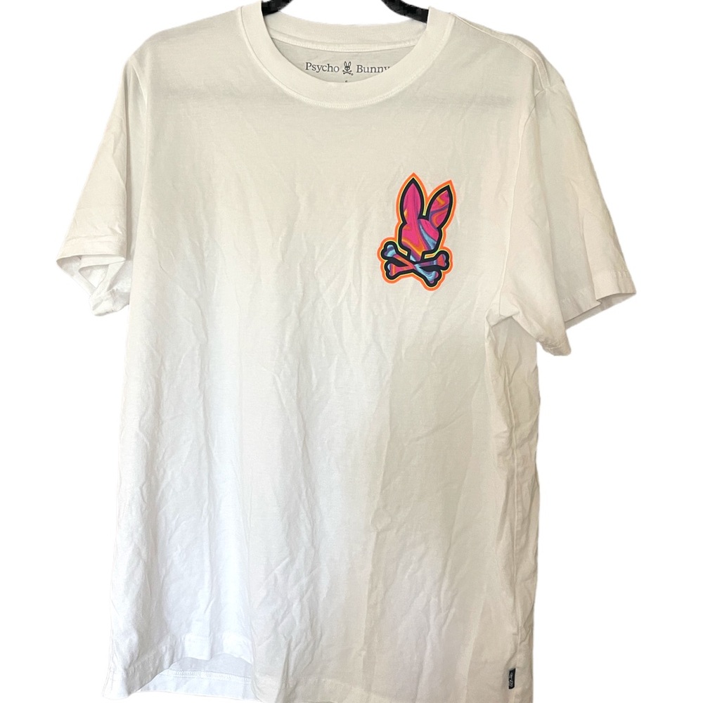 psycho bunny white t-shirt